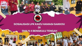 LPK Kaizu Hamagi Gakkou Sosialisasikan Kerja ke Jepang di SMA 4 Bengkulu Tengah